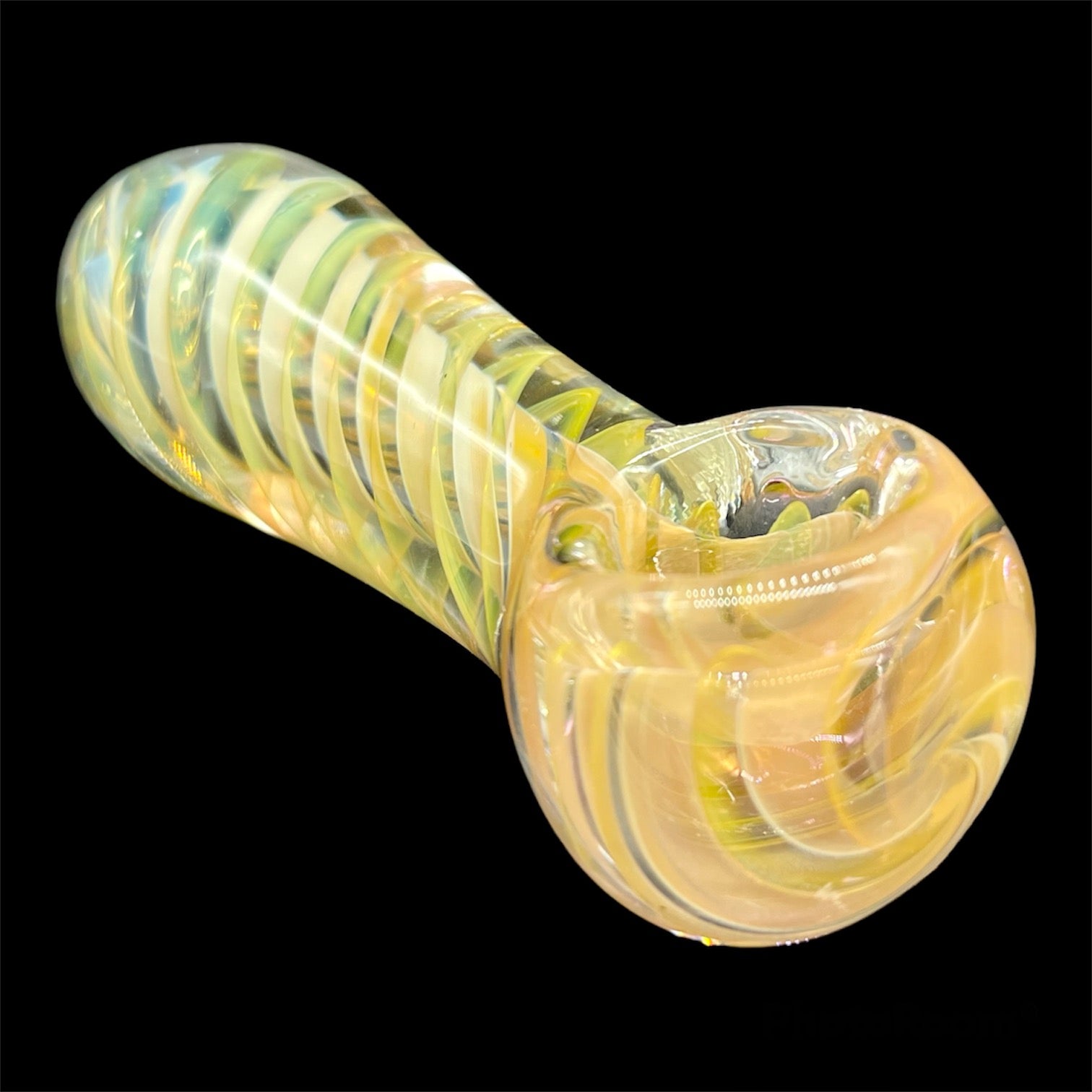 Twisted Thick Glass Pipe