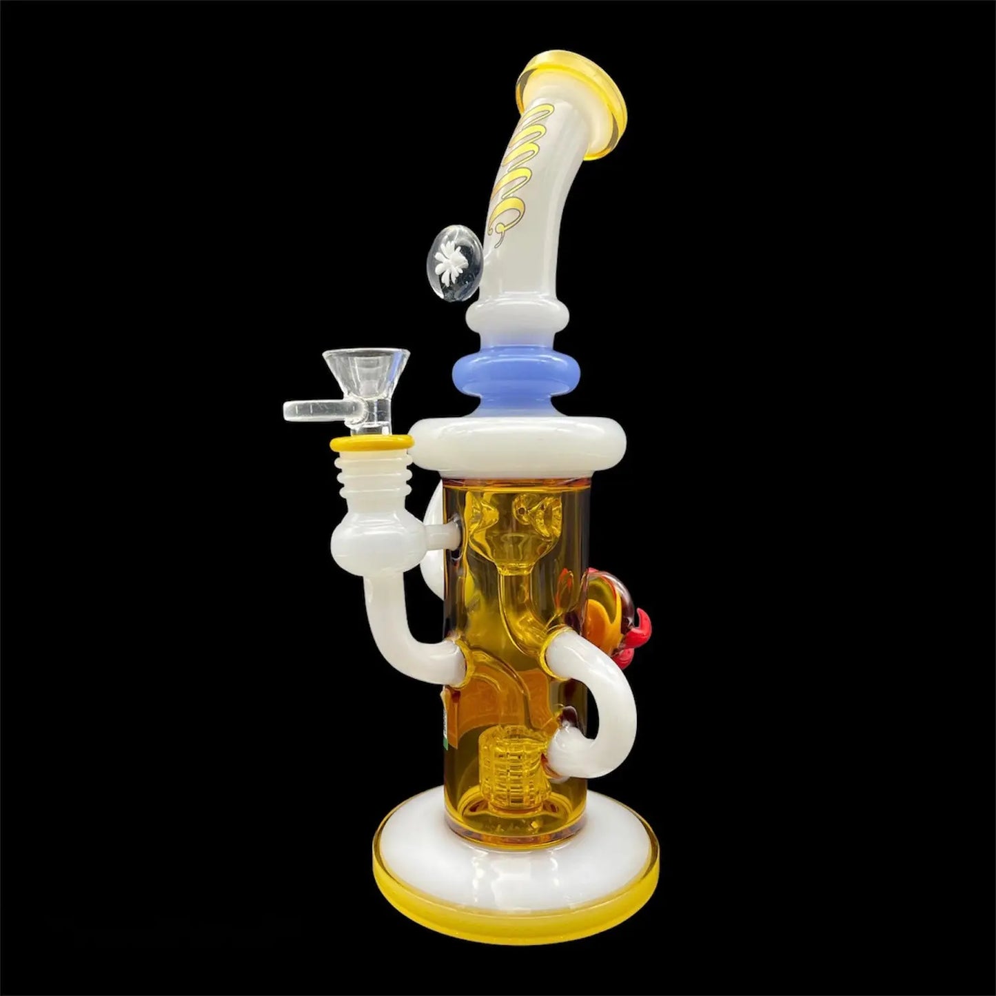 Unique Recycler Glass Bong