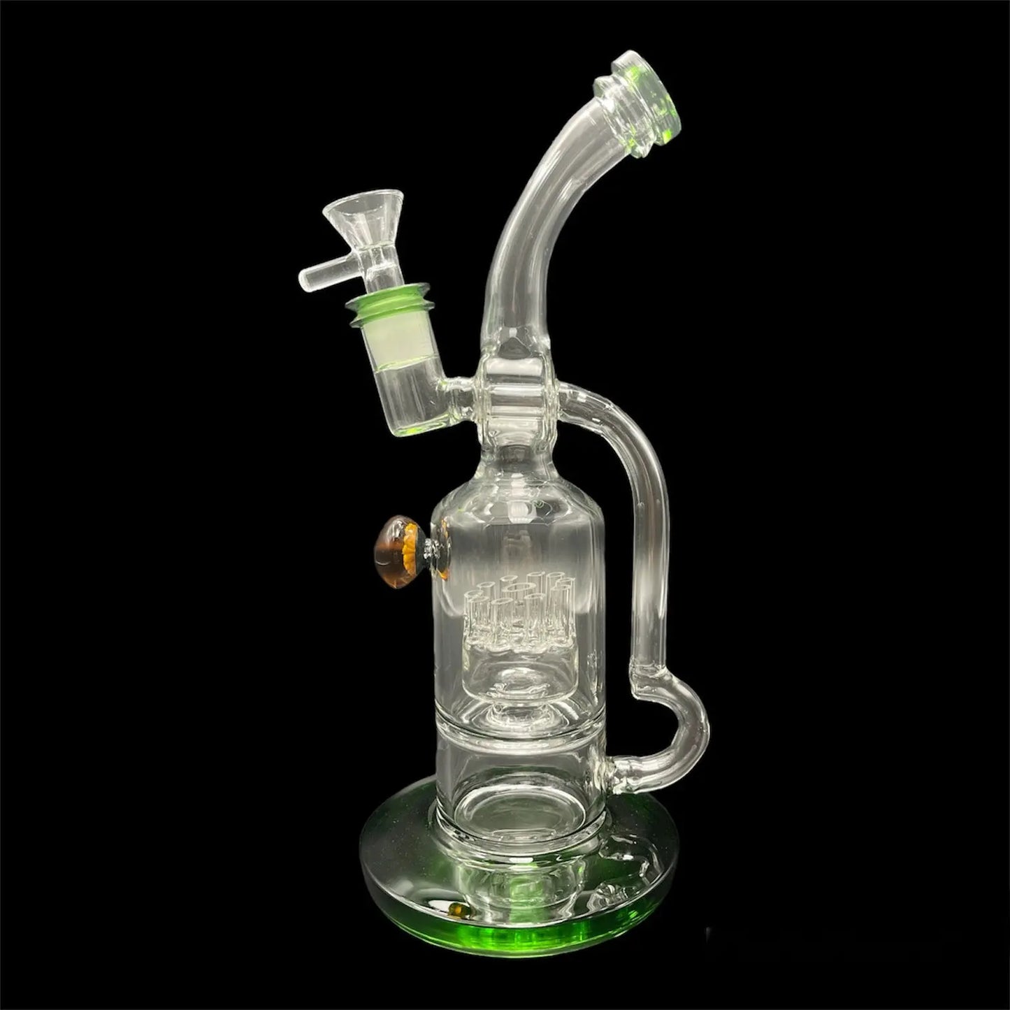 recycler bong green