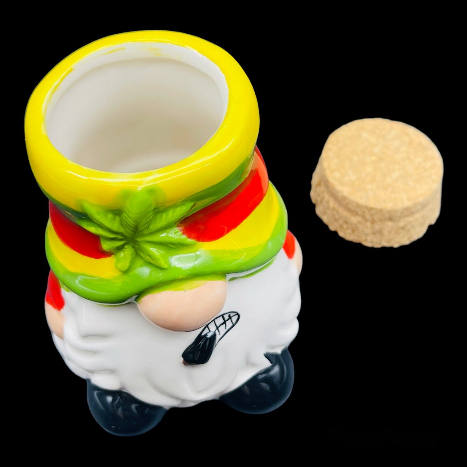 GNOME CERAMIC STASH JAR MEDIUM