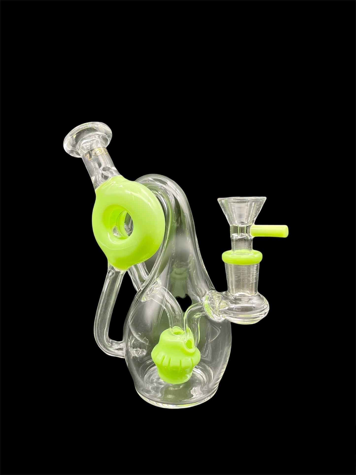 Green Smoking Dab Rig