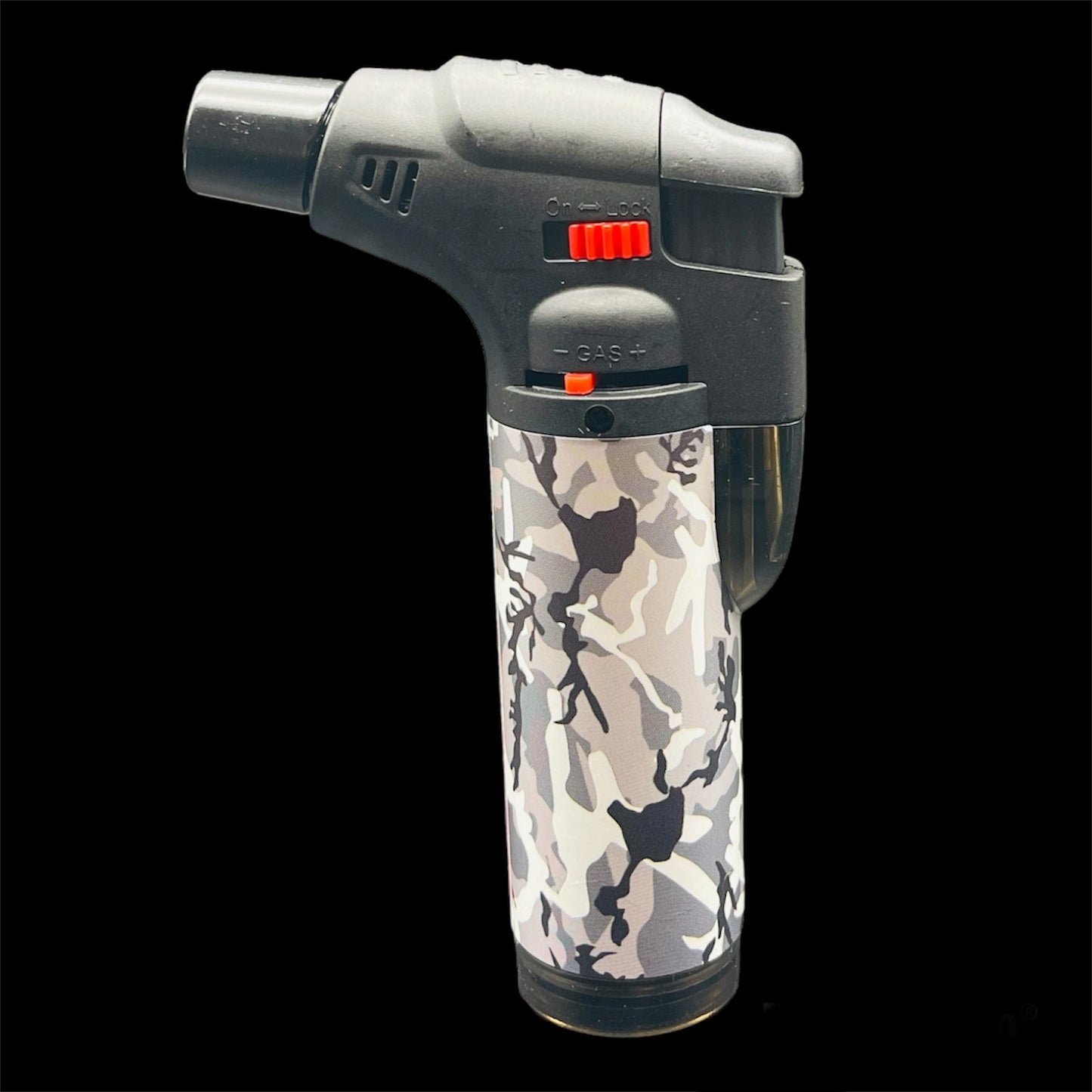 Torch Lighter Camo Design 5’' white