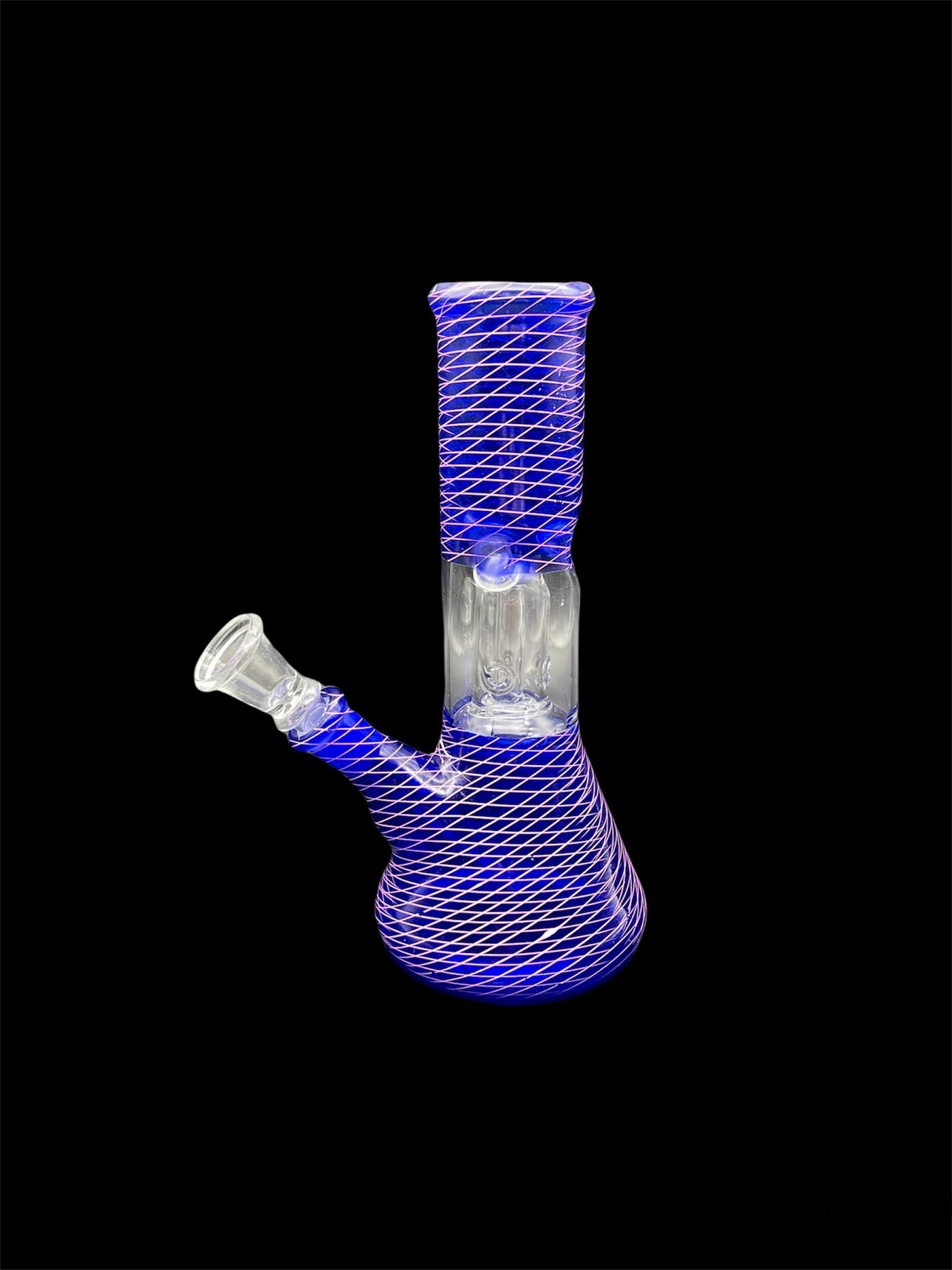 blue glass bongs