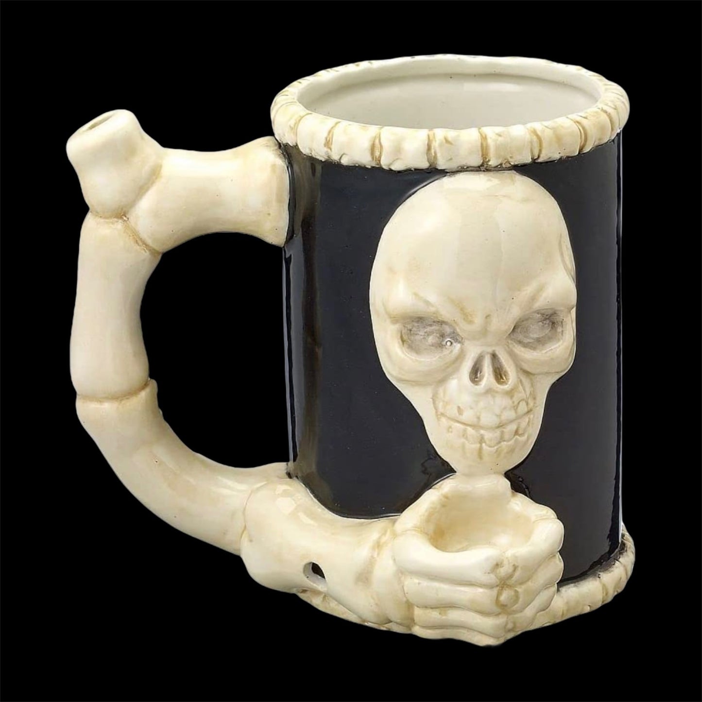 ceramic skull smoking pipes