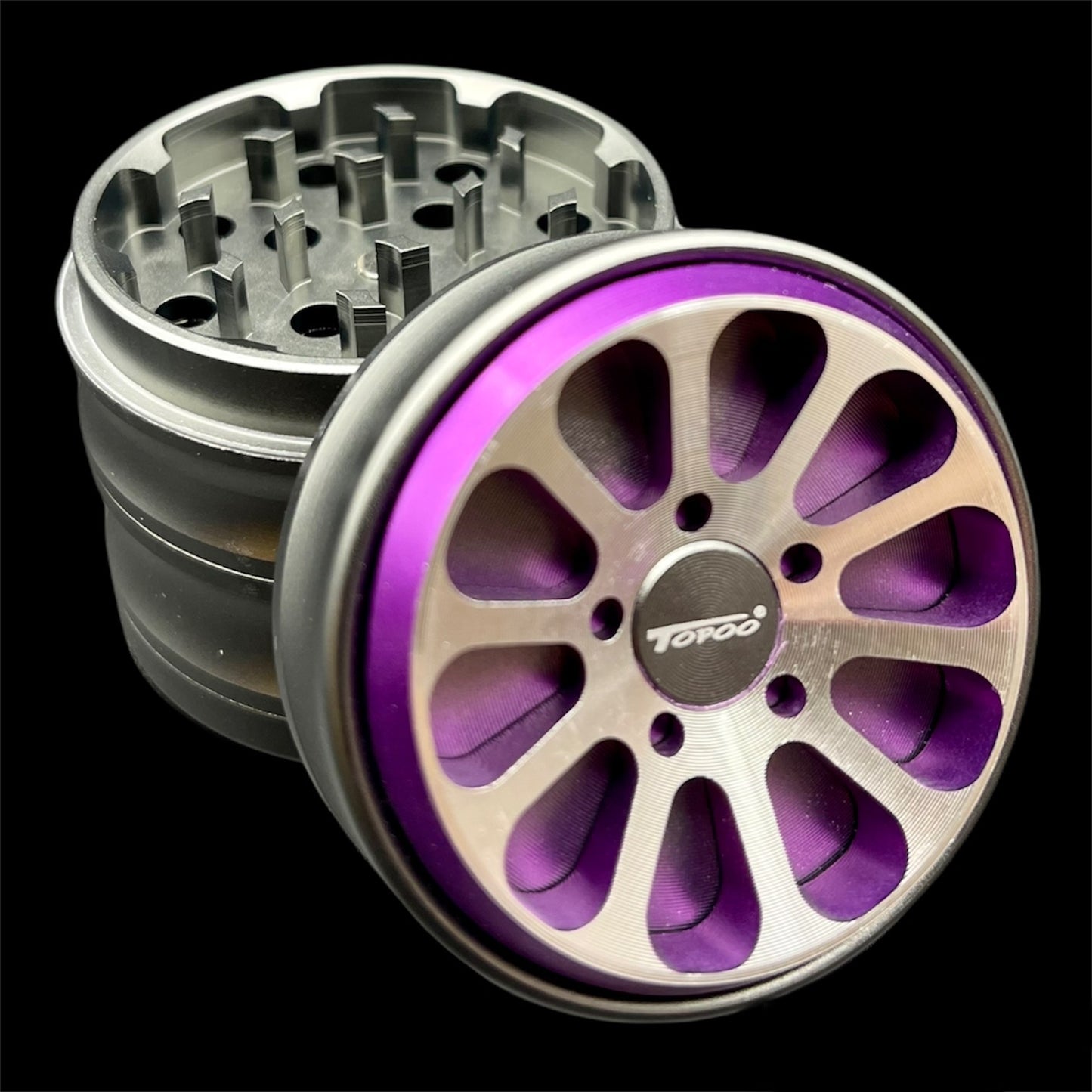 gray herb grinder