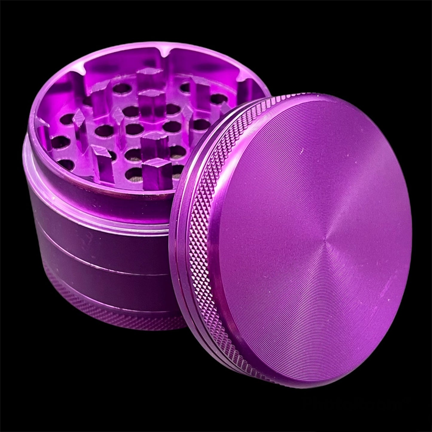 purple herb grinders