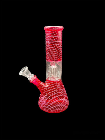 red smoking bong