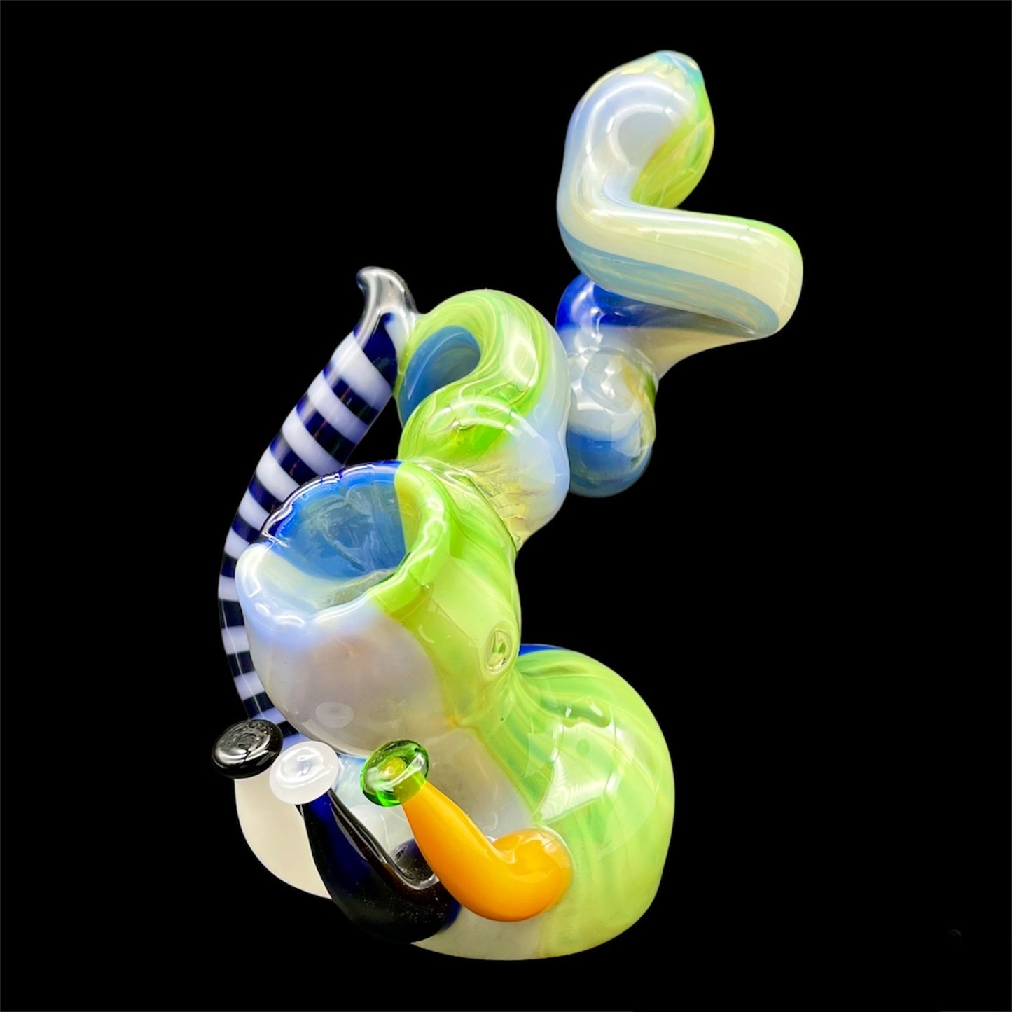 colored smoking bubblers
